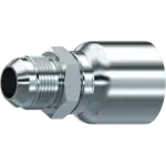 37° Flare JIC Male Rigid  PF-43-MJ-SS